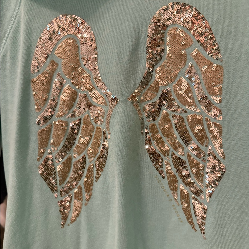 Victoria's Secret Mint Green Zip-Up Jacket